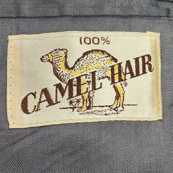 Vintage Hunt Valley Grey Camelhair Sports Coat, Men's 40R - Picture 7 of 13